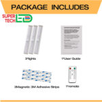 LED Cabinet Light with Motion Sensor and Remote (3000K to 6500K) - Image 7