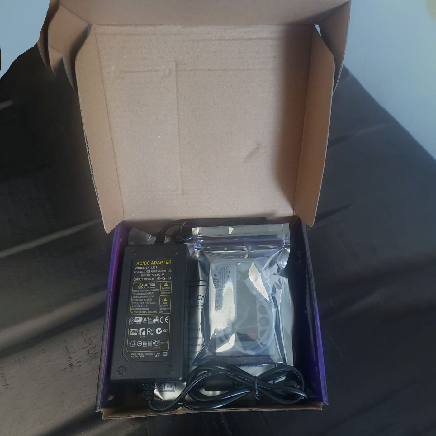 Super_Tech_LEDs_5050_Strip_60LEDs_RGB_Wifi_Controller_Remote_30ft_B.jpeg LED STRIP LIGHT - 5050 - WIFI - RGB COLOR - 60 LEDS - (30FT) - Image 3