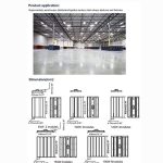 300W Linear High Bay Light for Warehouse, C-Stores - 5000K - UL DLC Listed - Motion Sensor Available - Image 4