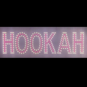 LED Hookah Sign