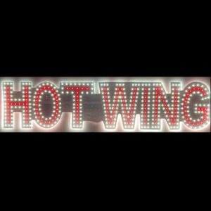 LED Hot Wings Sign