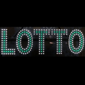 LED Lotto Sign