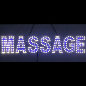 LED Massage Sign