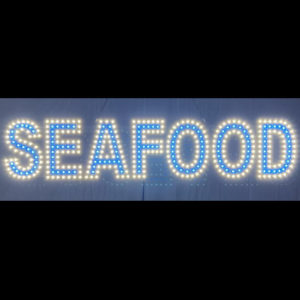 LED Sea Food Sign