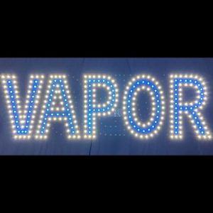 LED Vapor Sign