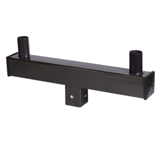 Super_Tech_Leds_Bullhord_2_Arms_Adpater_Two_Fixture_4inch_Square_Pole.jpg Tenon Adaptor 4" Bullhorns for Square Pole