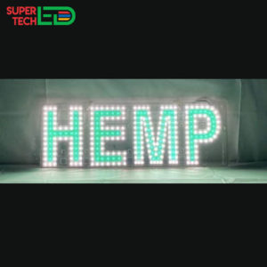 Led HEMP Sign