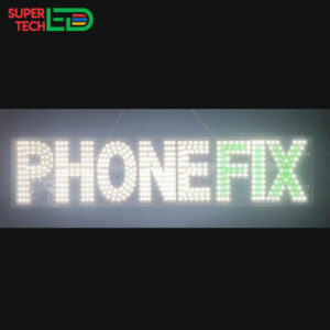 LED Phone Fix Sign