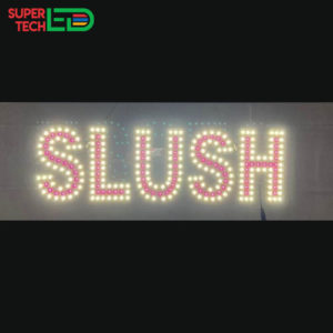 led slush sign