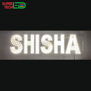 led shisha sign