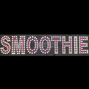 LED Smoothie Bar Sign