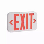 1W LED Red Exit Sign
