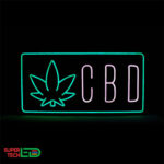 LED NEON SIGN – CBD (35 INCH X 18 INCH) - Image 2