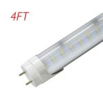 18W Type A+B T8 4FT 48" LED Tube Light - Clear/Striped/Frosted Lens - 3000-5300K Plug n' Play - ETL Listed - Image 2