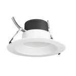 4 Inch 5CCT LED Commercial Downlight – 6W/9W/12W Selectable Wattage, 600–1200 Lumens, 120-277V, 100° Beam Angle, 0-10V Dimmable