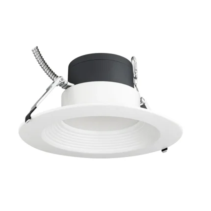 4 Inch 5CCT LED Commercial Downlight – 6W/9W/12W Selectable Wattage, 600–1200 Lumens, 120-277V, 100° Beam Angle, 0-10V Dimmable