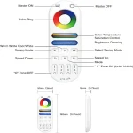 LM091 4-Zone RGB+CCT Remote: 2.4GHz Control for Color, Brightness, and Temperature Adjustment, 30m Range - Image 4