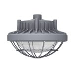 80W Round Explosion-proof Low Bay Light Class 1 Division 2 CCT 5000K | CEB-80W-120V-50K - Image 2