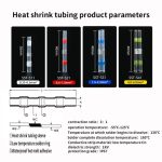 350pcs Heat Shrink Tubing Waterproof Sleeve with Low Temp Solder Ring - Image 9