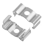 1207 Series Recessed LED Strip Aluminum Channel with Mounting Clips - Image 3