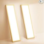 50W 1×4 FT LED Panel Light 2-Pack
