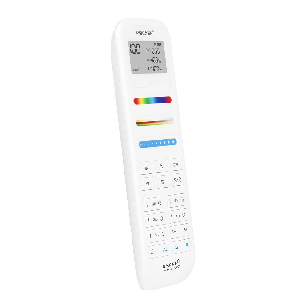 100-Zone RGB+CCT 2.4GHz Wireless Remote 100-Zone 2.4GHz Remote