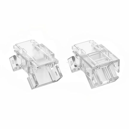 10mm 2-Pin Hippo-M MAX LED Strip Connector for SMD COB Mono, Strip-to-Wire and Strip-to-Strip