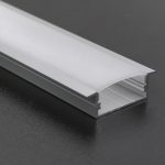 STL-080 Recessed LED Aluminum Channel – T-Profile , Compatible with LED Strips, ROHS Certified