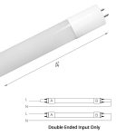 4FT T8 LED Tube Light 10W F32T8 Replacement, 4000K Frosted, 270° Beam Angle - Image 5