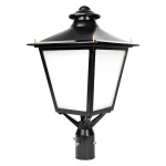 80W/100W/120W LED Decorative Post Light CCT Selectable3000K/4000K/5000K, Fits 3" Pole Top
