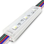 0.96W RGBW DC LED Module 3 LED Sign Light, IP68 Waterproof - Image 4