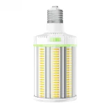 100W/80W/60W LED Fan Corn Light - 15000 Lumens, 5CCT Selectable, 100-277V, 360° Beam Angle, E39 Mogul Screw Base