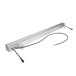 48W waterproof LED wall washer linear light featuring durable aluminum housing for architectural, commercial, landscape, and facade lighting applications.