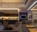 LED strip lights for home and business applications featuring kitchen, architectural, and retail lighting