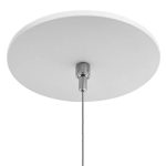 Strip Light Canopy Pendant Kit – Ceiling Pendant Mounting Accessory for LED Architectural Strip Lights, Black/White Finish - Image 3
