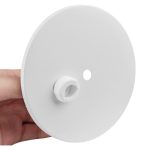 Strip Light Canopy Pendant Kit – Ceiling Pendant Mounting Accessory for LED Architectural Strip Lights, Black/White Finish - Image 5