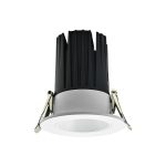 3 Inch LED Recessed Module Downlight – 15W, 1350LM, Round/Square, Selectable CCT, Black+White Finish - Image 4
