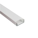 STL-081 Series Square Surface LED Strip Aluminum Channel – Silver Finish